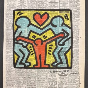 Keith HARING (1958-1990), Attribué à. Sans titre , 1986.