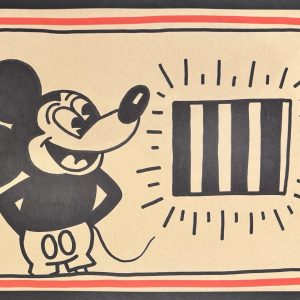 Keith HARING (1958-1990), Attribué à. Sans titre , 1989.