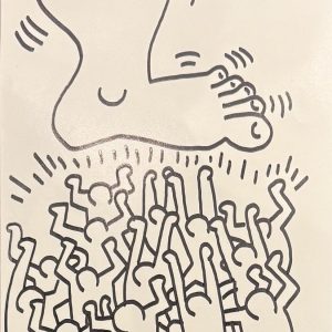 Keith HARING (1958-1990), Attribué à. Sans titre, 1987.