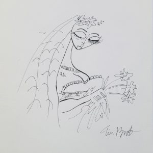 Tim BURTON (Né en 1958)Bride.