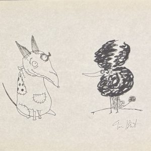 Tim BURTON (Né en 1958) Sans titre.