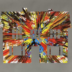 Damien HIRST (Né en 1965) House (SPIN PAINTING).