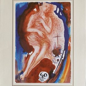 Salvador DALI (1904-1989), D'Après, (after) - Christ and the adulteress (John 8:3-11), 1985