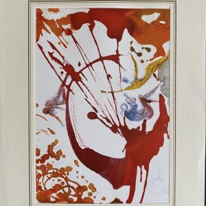 Salvador DALI (1904-1989), D'Après, (after) - The creation of man (Genesis 1:27), 1985