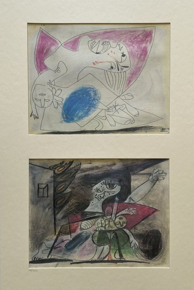 Pablo PICASSO(1881-1973), D'Après (after) - Guernica Study, 1990