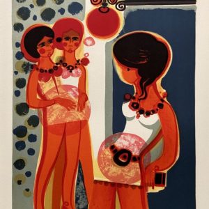 Frédéric MENGUY (1927-2007)  Les filles, 1975