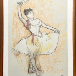 Edgar DEGAS (1834-1917), D'Après (after)- Danseuse au tambourin.