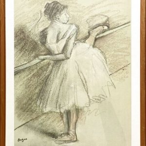 Edgar DEGAS (1834-1917), D'Après (after)- Danseuse à la barre