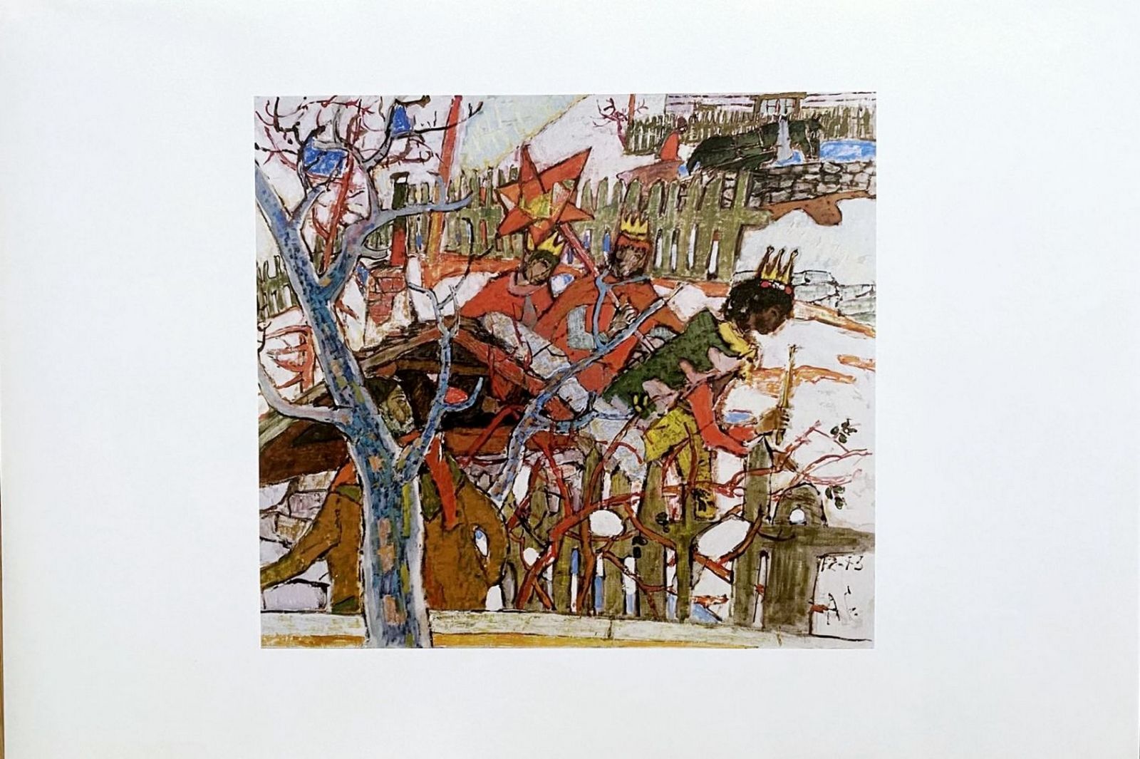 Alois CARIGIET(1902-1985), D'Après (after) - Sternsinger, 1976