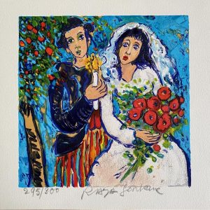 RAYA SORKINE (1936-2022) - Flamme du bonheur, 2009.