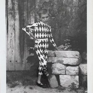 Lucien CLERGUE (1934-2014)- L'Arlequin, Arles, 1955