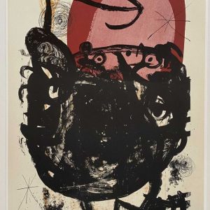 Joan MIRO (1893-1983), D'Après (after) - La Guerrière de cent ans, 1975