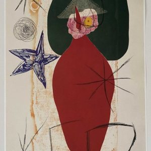 Joan MIRO (1893-1983), D'Après (after)  - La Folle au piment rageur, 1975