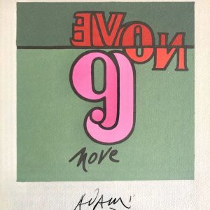 Valerio  ADAMI (Né en 1935) - Number 9, 1971.