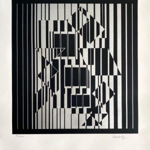 Victor VASARELY (1906-1997) - Untitled, 1984.