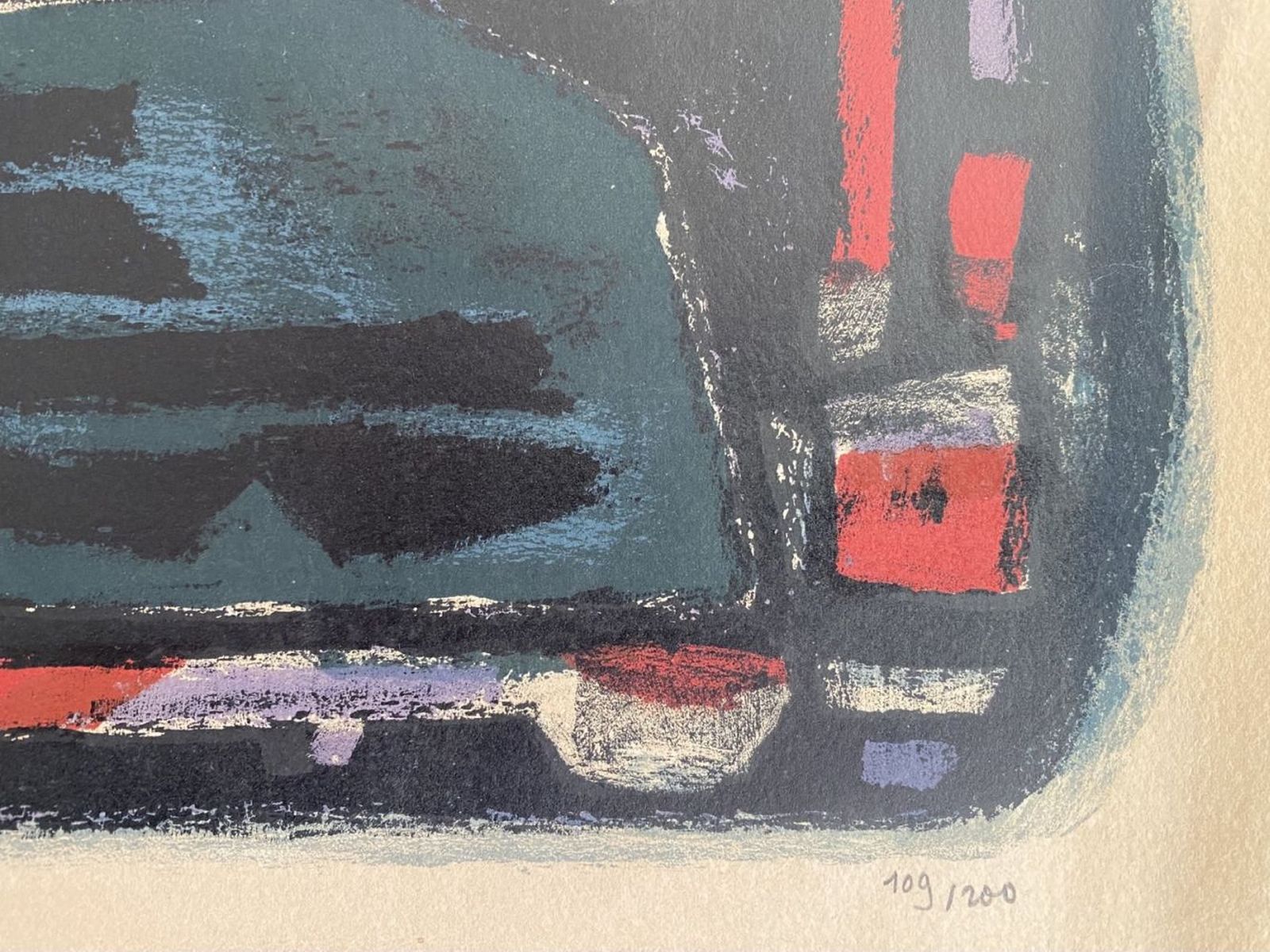 Alfred MANESSIER (1911-1993) - Gethsémani (Gethsemane), 1951. - Image 3
