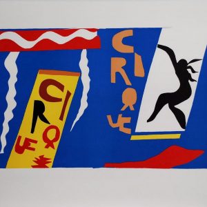 Henri MATISSE (1869-1954)  Le Cirque (planche II de "Jazz"), 1947.
