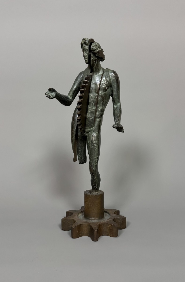 ARMAN FERNANDEZ (1928-2005) « Apollon aux engrenages ». 1995.