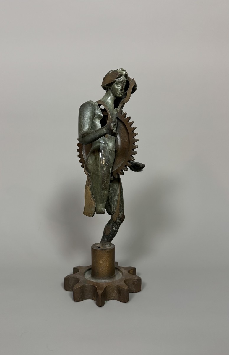 ARMAN FERNANDEZ (1928-2005) « Apollon aux engrenages ». 1995. – Image 3