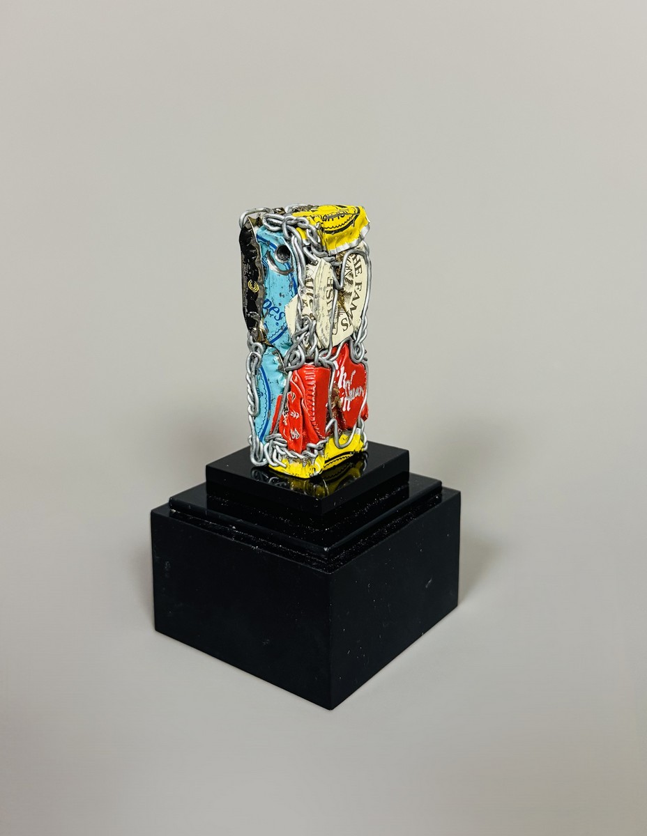 CESAR BALDACCINI (1921-1998). « Compression de capsules et muselet ».