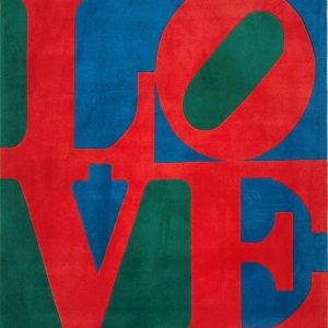 Robert INDIANA (1928-2018)  « Classic Love ». 1995.