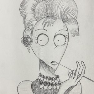 Tim BURTON (Né en 1958)  « Women ».