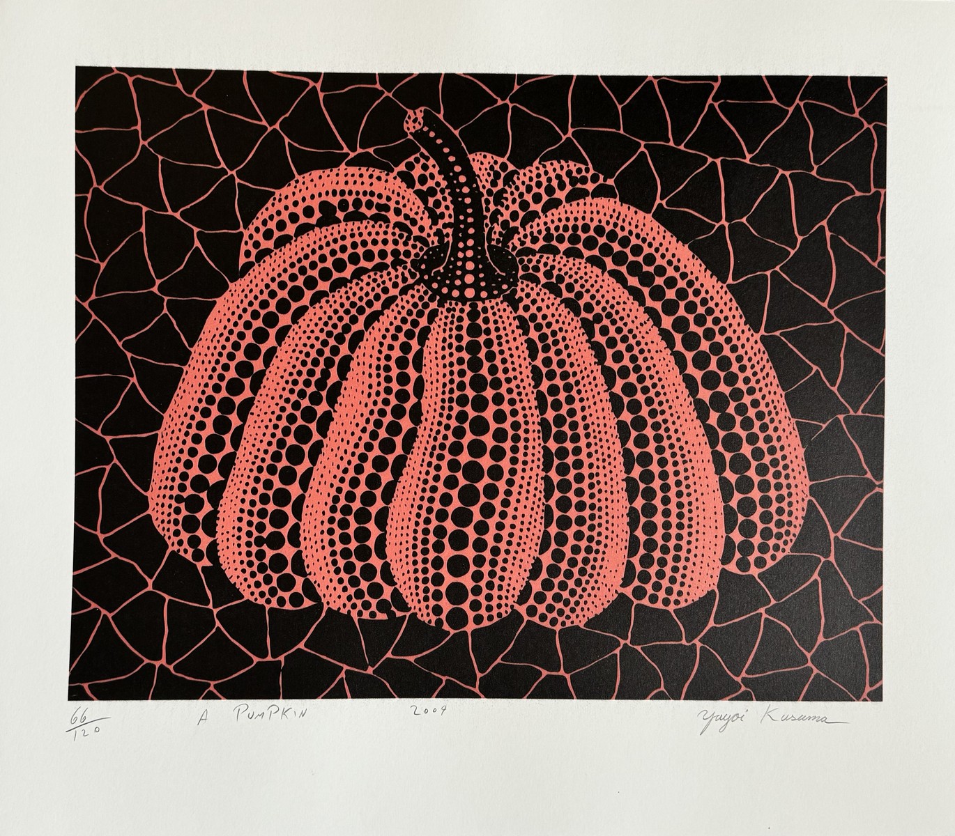 Yayoi KUSAMA (Né en 1929) Pumpkin.2009.