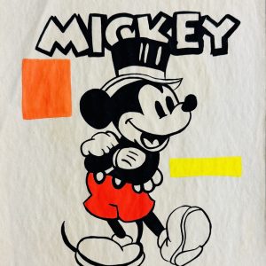 Andy WARHOL (1928-1987), Attribué à.  Mickey Mouse.
