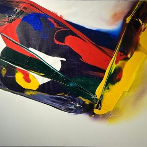 Paul JENKINS (Né en 1923)   Phenomena just for the River, 1981.