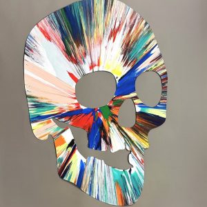Damien HIRST (Né en 1965)  « Skull ».
