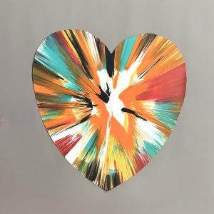 Damien Hirst (Né en 1965)  « Heart ». 2009.