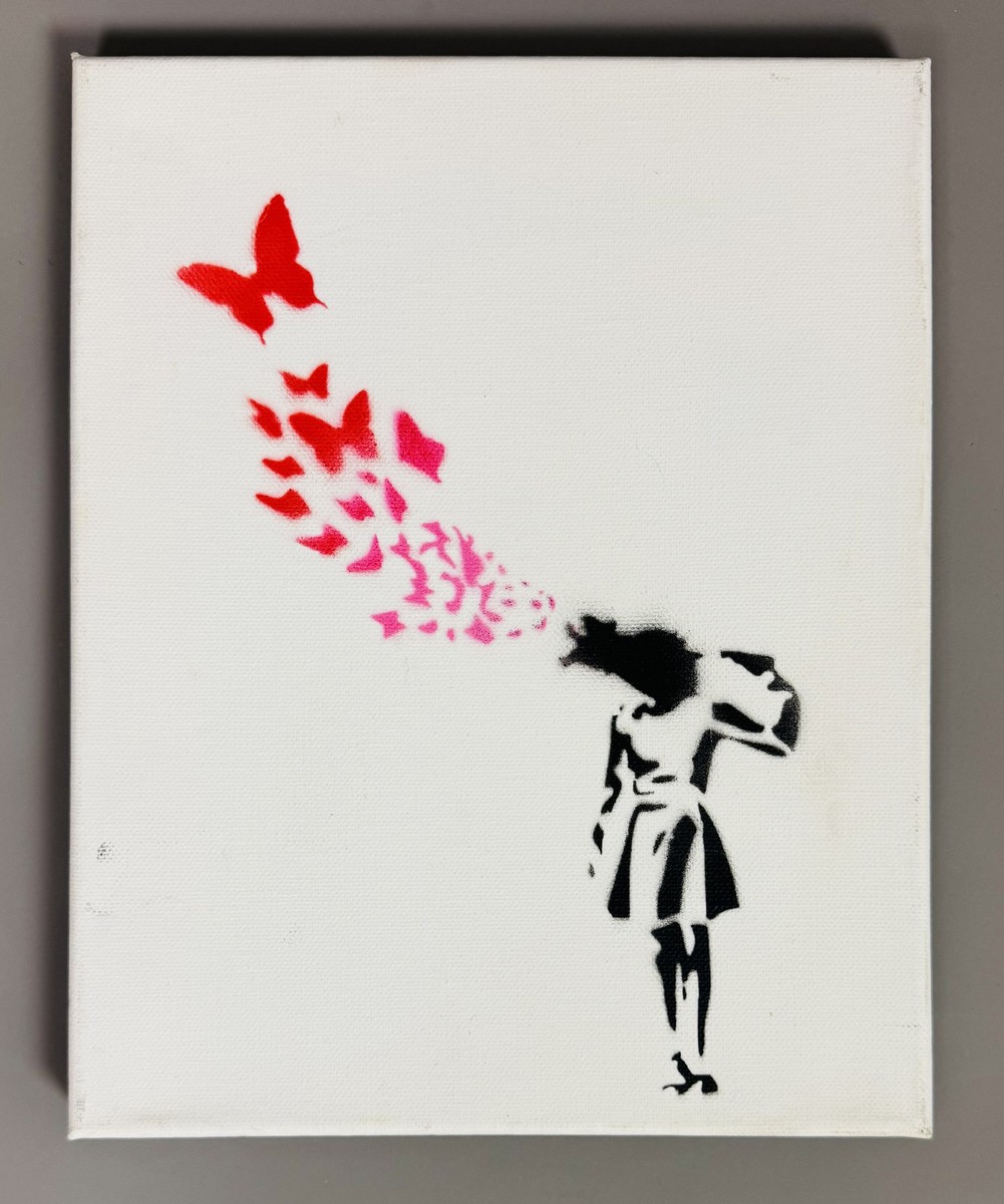 BANKSY (né en 1975) d’après. « Alice Flies away ». 2015.
