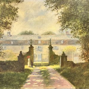 Raymonde VAN DER MERSCH (Active au début du XXe Siècle)  L’entrée du château