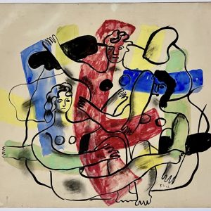 Fernand LÉGER (1881-1955)  Les Plongeurs, 1942.