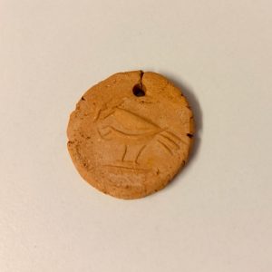 Pablo PICASSO (1881 - 1973)   « Oiseau de profil ». 1949.