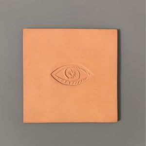 Pablo PICASSO (1881 - 1973)  « Ovale à l'oeil B ». 1971.