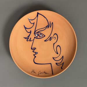 Jean COCTEAU (1889-1963)   « Coup de vent ». 1963.