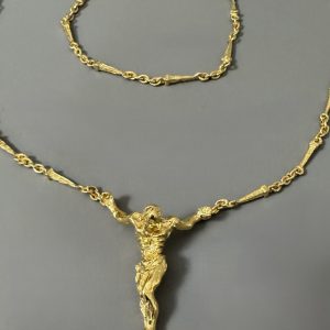 Salvador DALI (1904-1989)  « Christ de Saint Jean de la Croix ». 1974.