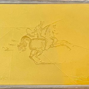 Salvador DALI (1904–1989)  « Le cavalier ».