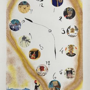 Salvador DALI (1904–1989)  « Time and Space ». 1973.