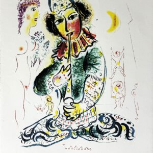 Marc CHAGALL (1887-1985), D’APRES.  Le musicien.