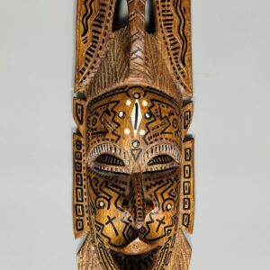 Keith HARING (1958-1990), Attribué à.  African mask, 1986.