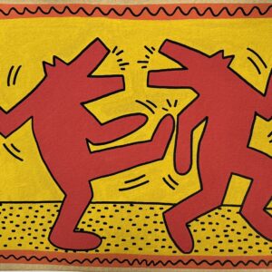 Keith HARING (1958-1990), Attribué à.  Sans titre, 1989.