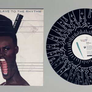 Keith HARING (1958-1990), d’Après.  GRACE JONES 1985, Slave to the rhythm.