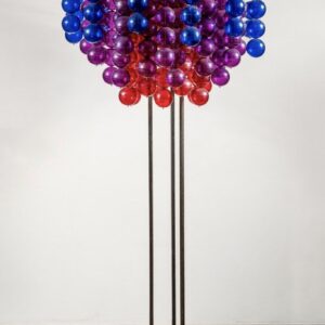 Verner PANTON (1926-1998), Dans le goût de  Lampadaire type H, circa 1969