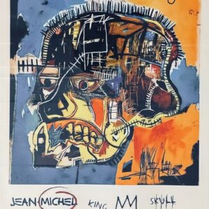 Jean-Michel BASQUIAT (1960-1988), d'Après.  Skull.1981.
