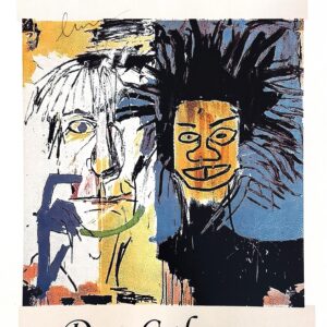 Jean-Michel BASQUIAT (1960-1988), d'Après.  Dos Cbezas.1982.