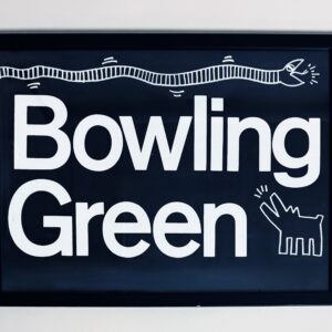 Keith HARING (1958-1990), Attribué à.   Bowling Green.