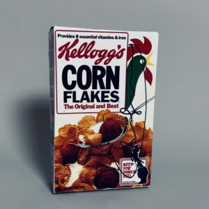 Andy WARHOL (1928-1987), D’Après.  Boîte de Kellog’s Corn Flakes