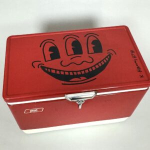 Keith HARING (1958-1990), Attribué à.   Smilling face, 1987.